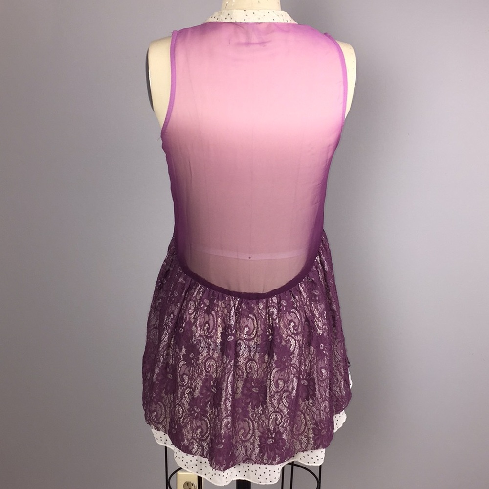 Gimmicks small lavender vest - Picture 3 of 5